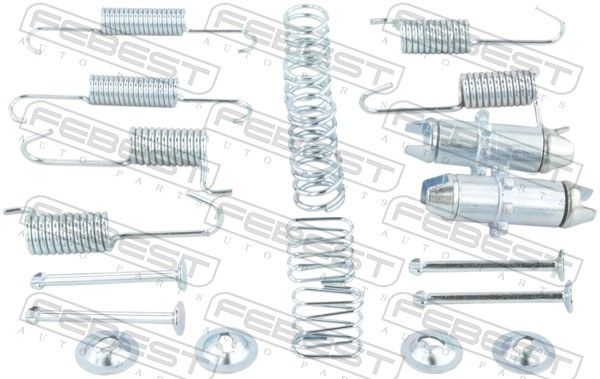 FEBEST 1204-TUC4WDR-KIT Accessory Kit, parking brake shoes