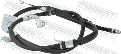 Cable Pull, parking brake FEBEST 12100-D7LH