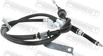 Cable Pull, parking brake FEBEST 12100-D7RH