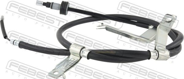 FEBEST 12100-HCDRUMLH Cable Pull, parking brake