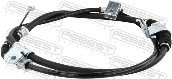 FEBEST 12100-H1LH Cable Pull, parking brake