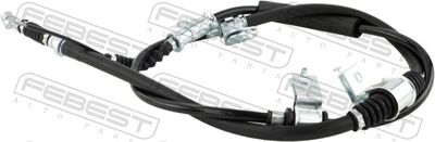 Cable Pull, parking brake FEBEST 12100-H1RH