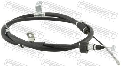 Cable Pull, parking brake FEBEST 12100-IX35RH