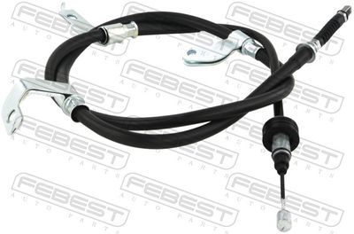 Cable Pull, parking brake FEBEST 12100-SBDISCLH