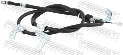 Cable Pull, parking brake FEBEST 12100-SBDISCRH
