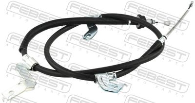 Cable Pull, parking brake FEBEST 12100-SBDRUMRH