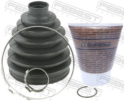 Bellow Kit, drive shaft FEBEST 1217P-IX35D7