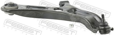 Control/Trailing Arm, wheel suspension FEBEST 1224-SOLH5RH