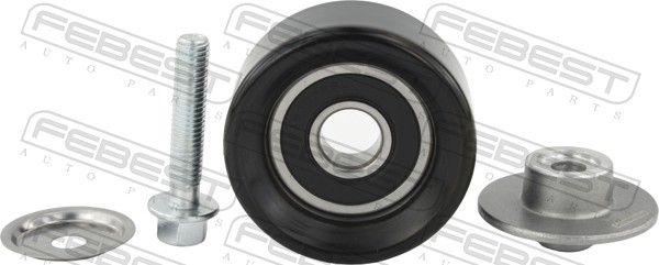 FEBEST 1287-D4HE Deflection/Guide Pulley, V-ribbed belt