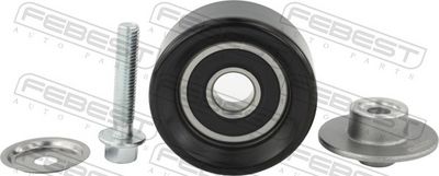 Deflection/Guide Pulley, V-ribbed belt FEBEST 1287-D4HE
