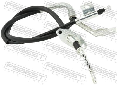 Cable Pull, parking brake FEBEST 14100-ACTRH