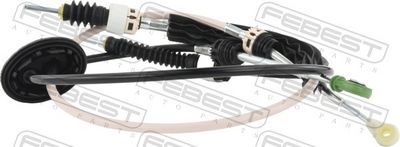 Cable Pull, manual transmission FEBEST 16106-906TSG360