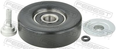 Deflection/Guide Pulley, V-ribbed belt FEBEST 1788-ALZ