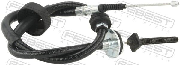 FEBEST 19100-E70LH Cable Pull, parking brake