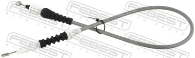 Cable Pull, door release FEBEST 19104-F30F