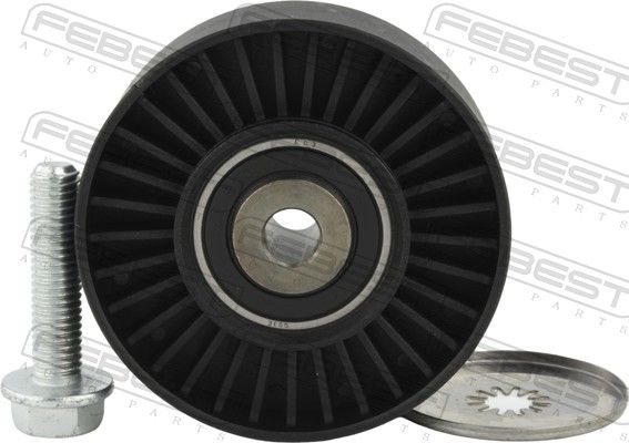 FEBEST 1988-N53 Deflection/Guide Pulley, V-ribbed belt