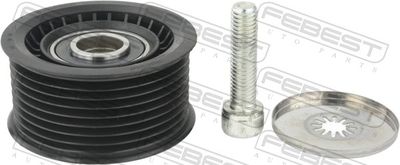 Deflection/Guide Pulley, V-ribbed belt FEBEST 1988-E71