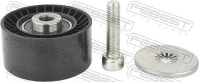 Deflection/Guide Pulley, V-ribbed belt FEBEST 1988-F01