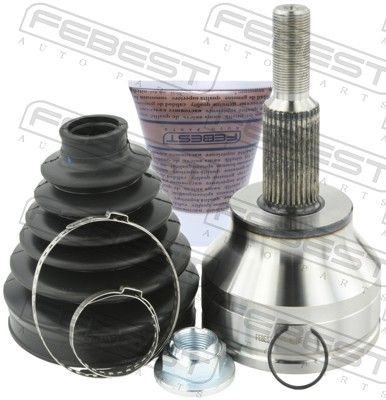 Joint Kit, drive shaft FEBEST 2010-WD14F