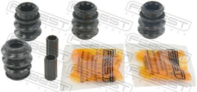 Bellow, brake caliper guide FEBEST 2073-COMF-KIT