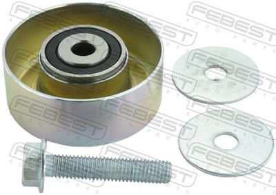 Tensioner Pulley, V-ribbed belt FEBEST 2087-LIB