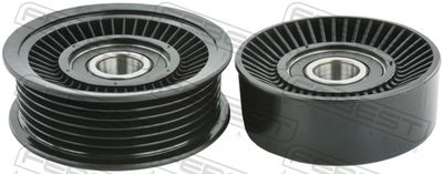 Tensioner Pulley, V-ribbed belt FEBEST 2087-GCHR-KIT