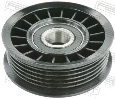 Tensioner Pulley, V-ribbed belt FEBEST 2087-KJ