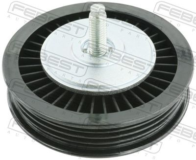 Deflection/Guide Pulley, V-ribbed belt FEBEST 2088-PTC