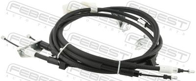 Cable Pull, parking brake FEBEST 21100-FOCIII