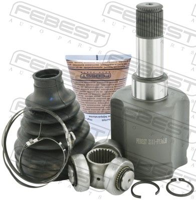 Joint Kit, drive shaft FEBEST 2111-FY36LH