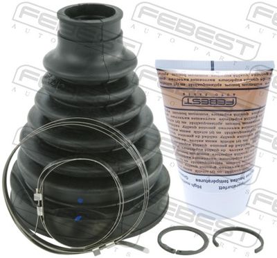 Bellow, drive shaft FEBEST 2115P-KUGT