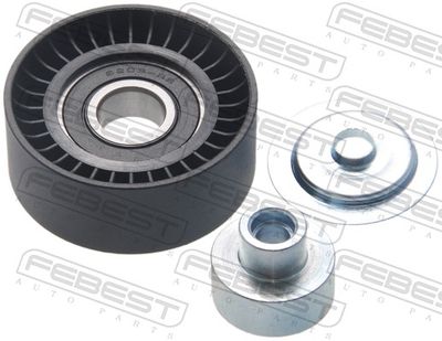 Tensioner Pulley, V-ribbed belt FEBEST 2187-FYD2