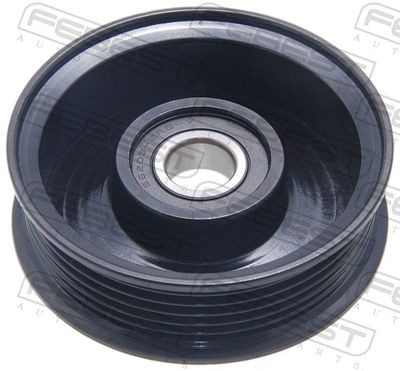 Deflection/Guide Pulley, V-ribbed belt FEBEST 2188-F150P1