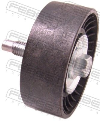Deflection/Guide Pulley, V-ribbed belt FEBEST 2188-FOCI