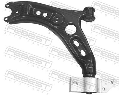 Control/Trailing Arm, wheel suspension FEBEST 2324-PASFLH