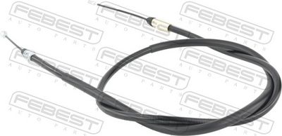 Cable Pull, parking brake FEBEST 24100-MASTII