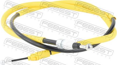 Cable Pull, parking brake FEBEST 24100-TRAFIIRH