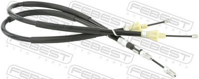 Cable Pull, parking brake FEBEST 24100-SCIIR