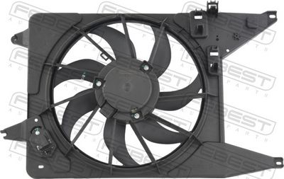 Fan, engine cooling FEBEST 24650-001