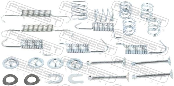 FEBEST 2504-4007R-KIT Accessory Kit, parking brake shoes