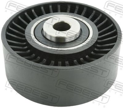 Deflection/Guide Pulley, V-ribbed belt FEBEST 2588-4007
