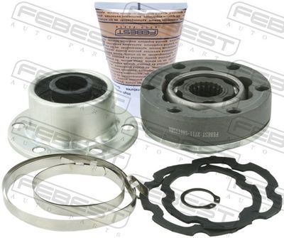Joint, propshaft FEBEST 2711-S80IISHA