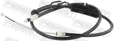 Cable Pull, parking brake FEBEST 29100-FLIIRH