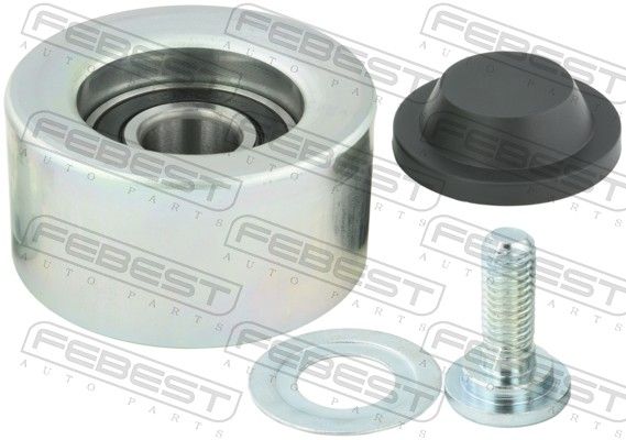 FEBEST 2987-RRSII Tensioner Pulley, V-ribbed belt