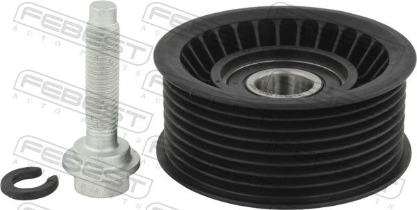 FEBEST 2988-DV6P Deflection/Guide Pulley, V-ribbed belt
