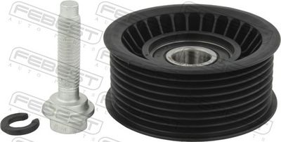 Deflection/Guide Pulley, V-ribbed belt FEBEST 2988-DV6P