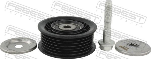 FEBEST 3288-L84 Deflection/Guide Pulley, V-ribbed belt