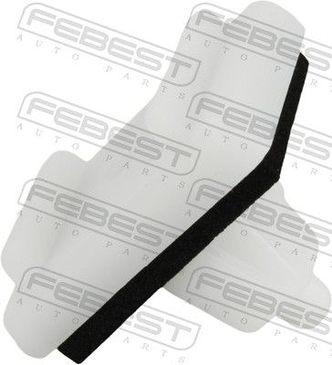 Clip, trim/protection strip FEBEST 88570-012