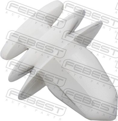 Clip, trim/protection strip FEBEST 88570-132