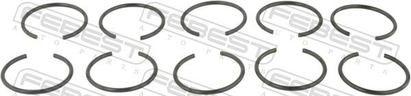 FEBEST CC-1-30X2-2-PCS10 Mounting Set, drive shaft bellow